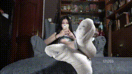 【KM摄影】4K 110 王静沙发白棉袜封面图