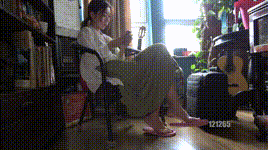 【KM摄影】4K 069-萌萌展示性感裸足封面图