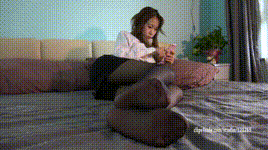 【KM摄影】4K 266 Xinyue黑丝足秀封面图