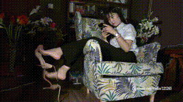 【KM摄影】4K 181 艾米短丝凉高挑鞋