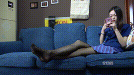 【KM摄影】4K 184 蓝色制服黑丝高跟挑鞋