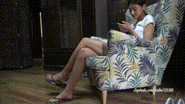 【KM摄影】4K 308 阳阳凉拖足秀Yang's Flip flops joi