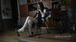 【KM摄影】4K 315 Bilian 花纹白丝挑鞋